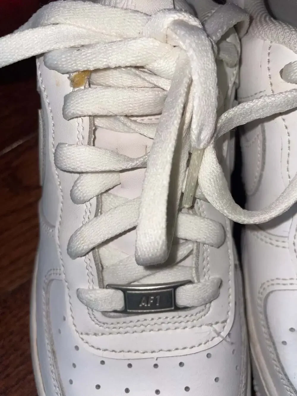 Nike Air Force 1 Triple White Low Boys‎ 6.5Y Streetwear Sneakers